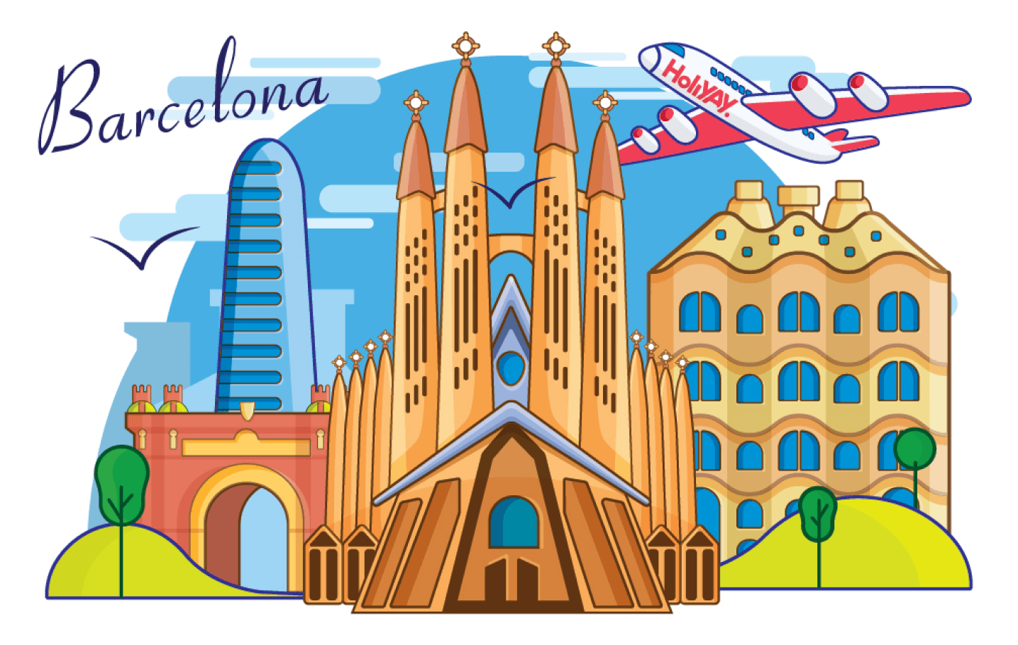 Holiyay custom Gulli magnet